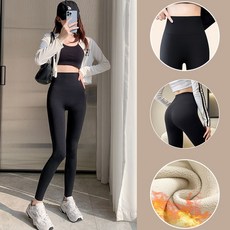 올라이프지 런닝 겨울 기모 하이웨스트 필라테스 요가바지 레깅스