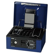 카를 사무기 손잡이 금고 캐시 박스 A5 블루 CB-8560-B, 상세페이지 참조
