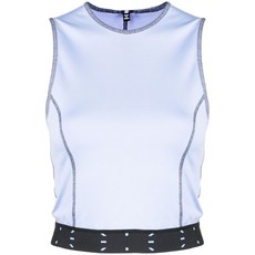 MCQ 민소매 크롭 탑