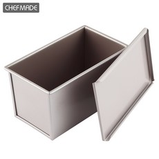 쉐프메이드 식빵틀 뚜껑포함 450g, 1개