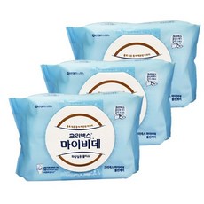(매장정품) 크리넥스 마이비데 물티슈 60매 x 3개 250335
