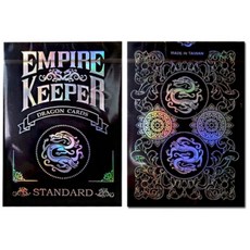 트럼프카드 플레잉카드 엠파이어 키퍼 메탈릭 색상선택 케이스포함, 실버, 1개