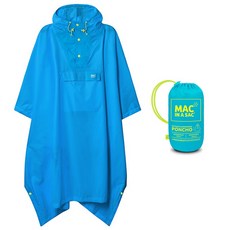 MAC IN A SAC輕巧袋著走快穿成人雨衣(斗篷式/連身雨具/風衣/機車騎士/單車/登山健走/運動雨衣套), 螢光粉紅, 詳見包裝