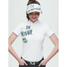 ] 디즈니 골프 여성 반목 반팔 티셔츠 DM2LTS043 1481613