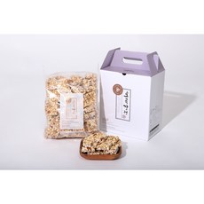 오곡 강정 / 수제 강정 /무설탕 무식품첨가물 건강 간식/ 아이 간식 / 노인 간식 / 쌀조청 100% / 선물용 수제 오곡강정 / 명절 선물/ A형, 1개, 700g