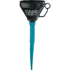 HAZET 하제트 198-1 깔때기 하젯 블루 대용량 1.2L 유연한 호스 포함 스테인리스 스트레이너 오일 교환 연료 충전 부동액 브레이크 과일 애드블루 자동차 정비 전체 길이, 1개