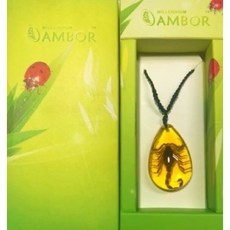 전갈 목걸이(호박색) DC0701