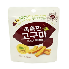 오성물산 촉촉한 고구마 말랭이, 50g, 20개