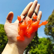 變色造型吊飾 紫外線感應掛件, 1個, 【紫外線烤龍蝦】