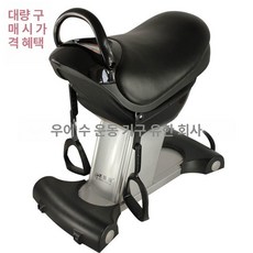 준하마켓 승마운동기구 헬스승마 헬스장기구 홈트, 블루, 기본 모델명/품번