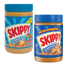 스키피 수퍼청크 땅콩버터 462g + 크리미 462g, 1세트, 1g