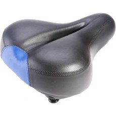 자이언트 플릿 SL 안장 와이드 155mm 컴포트 시트 빅 소프트 젤 로드 MTB 자전거 쿠션 울트라라이트 통기성, Black/Blue