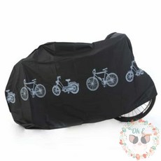 자전거 방수커버 블랙 자전거비닐 자전거카바 방수덮 전기 커버 카바 덮개 비닐 레인 팩 방수 자전거 dew+72179Di