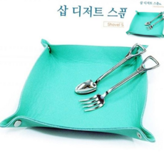 아이디어스푼세트 삽스푼 삽포크 티스푼세트 디저트스푼 포크세트, 본상품