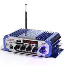 벨톤 블루투스 미니앰프 스테레오 USB SD카드 마이크 라디오 VT-A20, 시거잭형 : VT-A20 미니앰프 블루, 1개