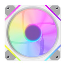 darkFlash DM12R PRO 120 PWM ARGB Reverse 시스템쿨러 화이트, 선택하세요, 1개