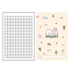 다채몰 쓰기 10칸노트 10권 깍두기공책, 여_랜덤