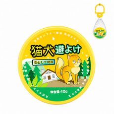 TAIDIKESI 犬貓忌避劑 植物萃取氣味驅趕, 1個裝[+附掛網1個](新老包裝出貨), 1個