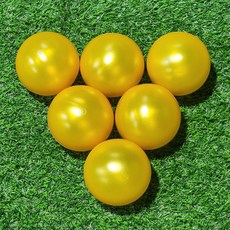 유아동 마루 아기 볼풀공 8.5cm 단색 50P KC인증 국내 자체 생산, 014. 황금골드