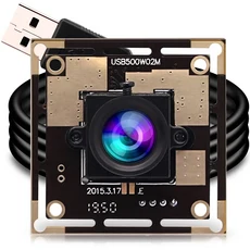 5메가픽셀 머 비전 카메라 OV5640 5MP USB 컴퓨터 PC 노트북 Opencv 파이 제트슨 나노용, 01 12mm lens