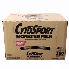 Cytosport Monster 牛奶蛋白奶昔餅乾和奶油, 12件, 500毫升