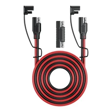 CENJITION SAE - 16AWG 방수 연장 케이블 퀵 커넥트 하네스 배터리 충전 12V 36V 태양광 자동차 Po, 01 4M