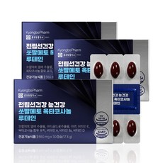 종근당홀딩스 경보제약 전립선건강 눈건강 쏘팔메토 옥타코사놀 루테인, 3개, 30정 3개, 30정