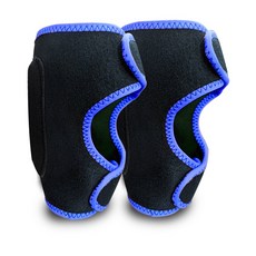 兒童專用護肘 幼童運動護肘 保護膝蓋 適用4-12歲 雙色可選, 活力藍, 1個
