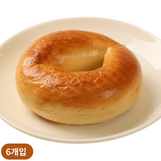 뉴욕 베이글 플레인 276kcal 담백한 저칼로리 무지방 다이어트 비건, 6개, 113g