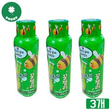 cu 꿀젤리 사이다맛 110g 오리지널맛 틱톡젤리 짜먹는꿀젤리 국내산꿀함유 아이스크림 꿀물, 3개