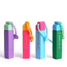 [안전인증]휴대용 얼룩 제거 펜 강력 얼룩제거제 12ml 4개 1세트, 블루