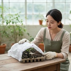 6 덮개 식물 방한 한파 월동 부직포 X 차단용 10M 방충 겨울철, 개