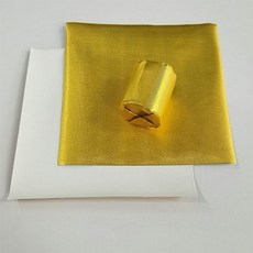 초콜릿 포장지 종이 골드 실버 은박지 초콜렛, 1개, 10 x 10cm 미세 격자 골드