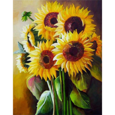 캔버스형 톡톡보석십자수 / 꽃시리즈 / 3+1 비즈보관함증정, 1개