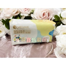 MEGAMIE 抽取式乾濕兩用卸妝巾 花漾 80抽, 1個, 1片