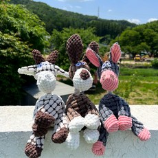 Justpet狗狗嗶嗶玩具拔河遊戲玩具組 狗狗玩具組 共3個, C套裝(小牛+三色球)