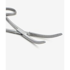 패션스타트 집게가위 겸자 곡선 겸자가위 18cm 곡선형 1개입 실버, 1개