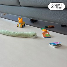 니즈팩 쇼파밑 틈새막이 100cm x 5cm 15cm, 2개, 투명