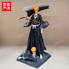 死神 飛葉 黑崎一護 雙頭雕 千年血戰第一彈 33cm 模型, 1個