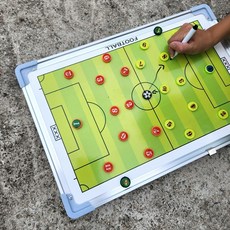 알루미늄 축구 작전판 자석 전술 보드판 풋살 조기축구, 1개, 상세페이지 참조