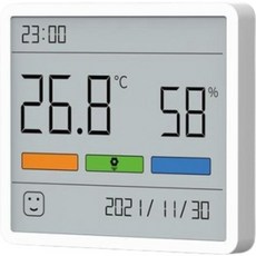 杜克TH1電子溫濕度計 家用室內高精準度立式嬰兒房溫度計表, TH1溫濕度計, 1個