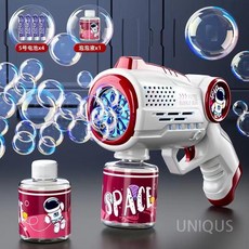 인스타감성 자동 버블건 비눗방울 장난감, HL021 레드 세트, 1개