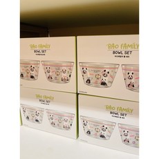 韓國福寶愛寶樂園 熊貓碗 杯子 塑膠杯 愛寶樂寶 雙胞胎睿寶輝寶, 1個, 碗兩個一組（現貨
