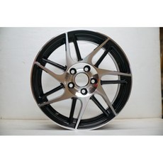 FK鋁圈 16吋 4/114.3 PS3 亮黑底車面鋁圈, 1個