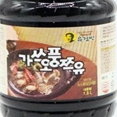 쯔유 가쓰오풍 샤브샤브 메밀국수 우동 육수 일본식 1.8L