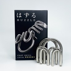 하나야마 캐스트 퍼즐 하즈루 상급 5단계 데빌, 혼합색상, 2피스