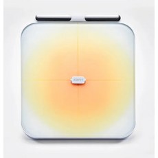 XOFIT 體脂計，精準測量體重體脂，App記錄追蹤，簡約時尚設計，全家適用, 黃色, 1個