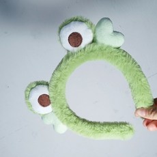 熱賣網紅髮箍爆款 三眼怪髮箍 洗臉秋冬洗臉束髮箍 搞笑髮帶 髮帶 洗臉頭套 束髮帶 造型髮帶 頭飾 髮圈, 1個, ###青蛙#發箍#