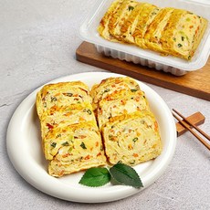 [당일조리] 30년 전통 엄마손맛 가정식수제반찬 야채 계란말이, 1개, 400g