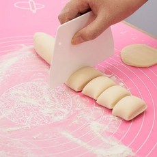 無品牌 硅膠揉麪墊 烘焙工具, 1個, 小號饅頭刀1個 12.5*8.5cm